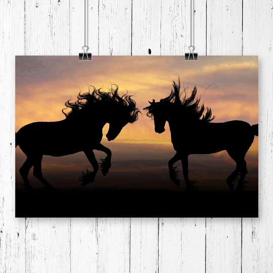 'Wild Horses' Graphic Art