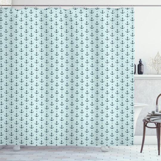 Bornaman 13 Piece Polyester Shower Curtain Set