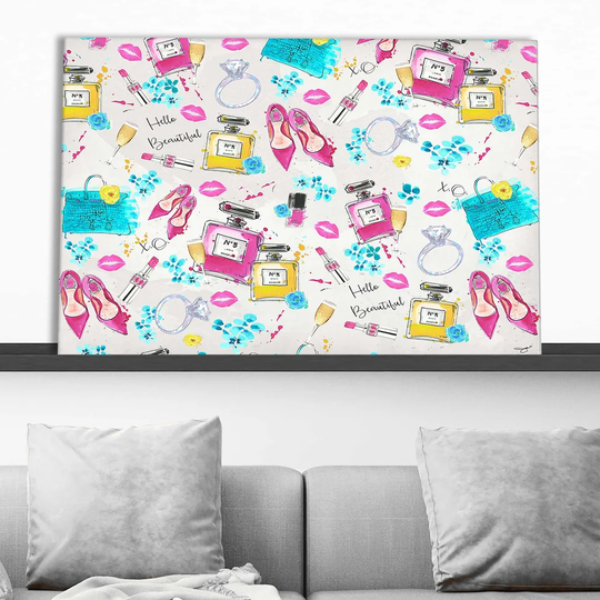Spring on My Mind 3 by Jodi - Wrapped Canvas Painting Print