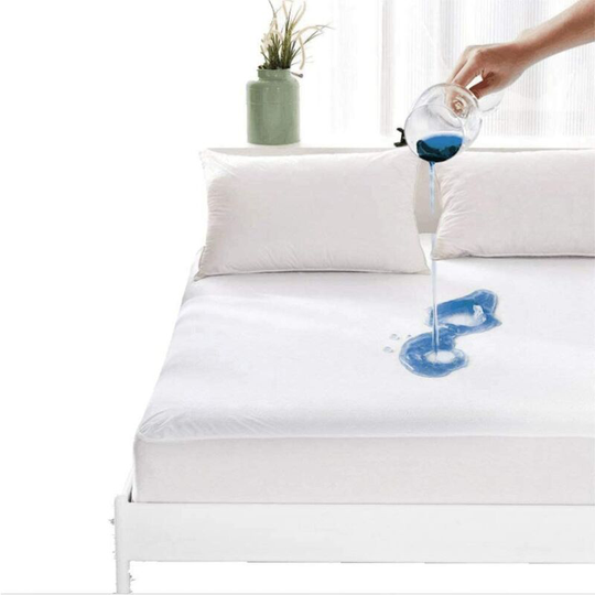 Mattress protector - sizes 90x200cm - waterproof mattress topper - mattress protector - anti-allergic to dust mites and mold - breathable in different