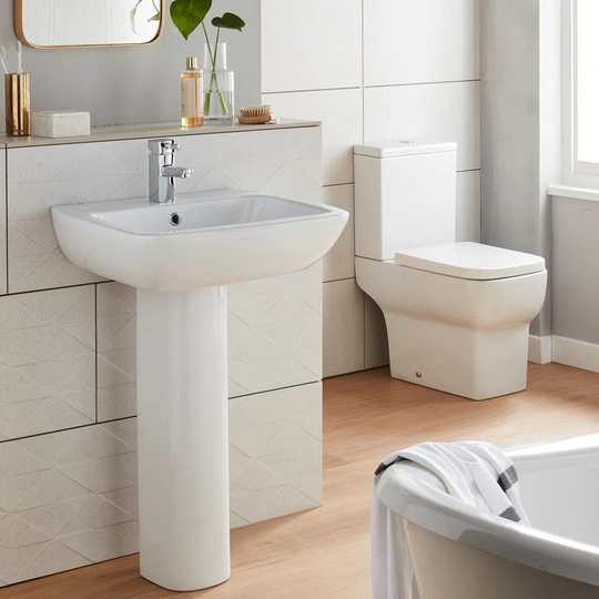 K-Vit Korsika Toilet & Cistern with Soft Close Seat