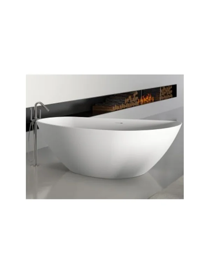Island Riho Granada 1750mm x 750mm Shower Bath Roll Top Bathtub