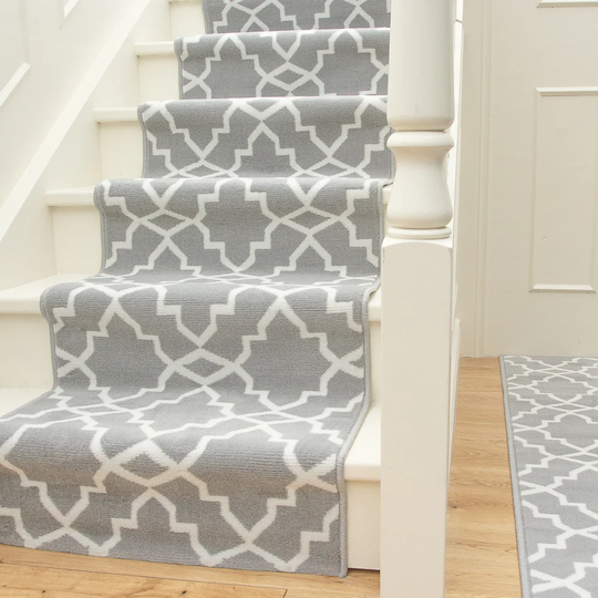 Measure Grey Stair Carpet