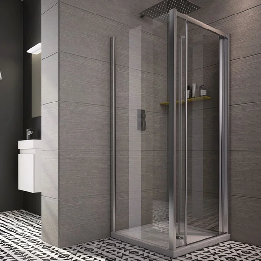 Chapa Semi-Frameless Tempered Glass Pivot Shower Door