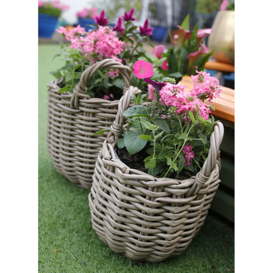 Courser Rattan Plant Pot