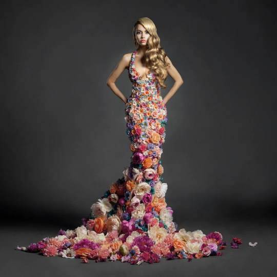 Gorgeous Lady - Wrapped Canvas Photograph