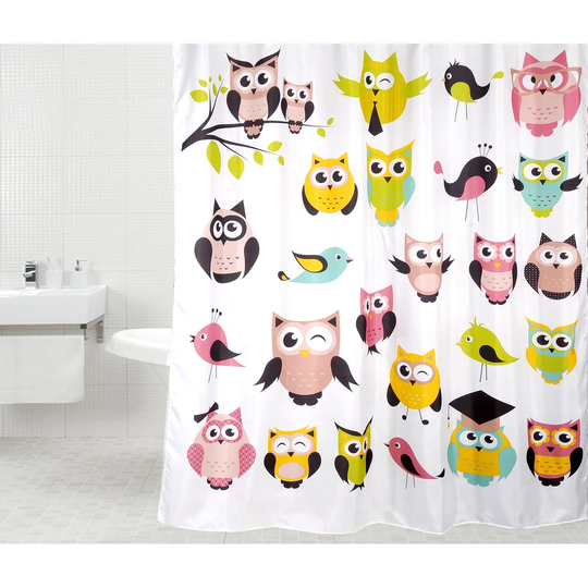 Owl Shower Curtain