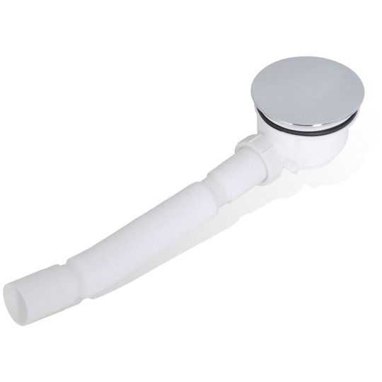 Fast Flow Waste Trap Drain & Flexible Hose for Enclosure Tray