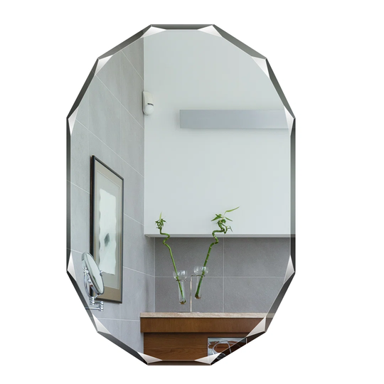 Devika Oval Wall Mounted Bathroom Mirror