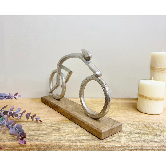 Isle Cyclist Sculpture