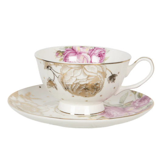 Bateman Teacup & Saucer