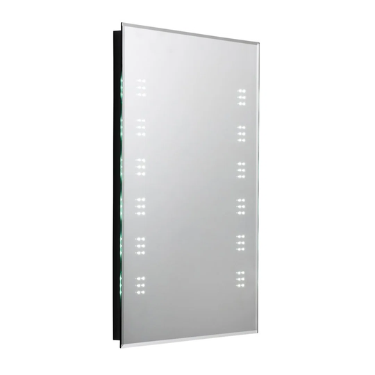 60 x 80cm Bathroom Illuminated LED Mirror With Demister