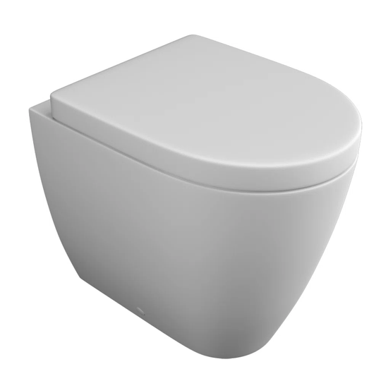 K-Vit Genoa Back to Wall Toilet Pan & Soft Close Seat