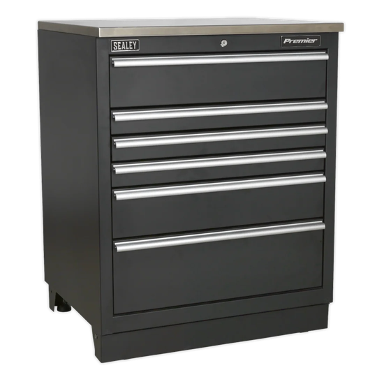 37.6" H x 30.51" W x 24.02" D Heavy-Duty Modular Floor Cabinet