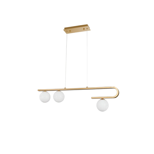 Levin 3-Light Kitchen Island Geometric Pendant