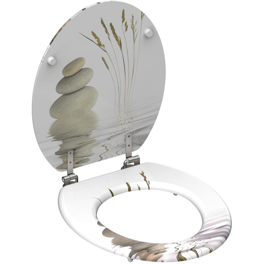 Toilet Seat balance mdf schütte - Multicolour