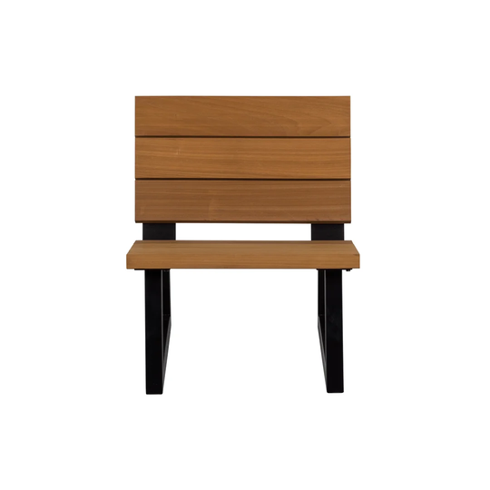 Banco Outdoor Chair Wood Naturel / Metal [Fsc]