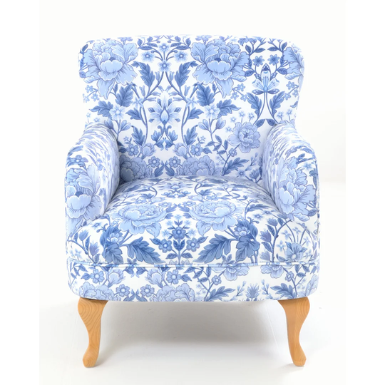 Ghazi Portland Blue Armchair