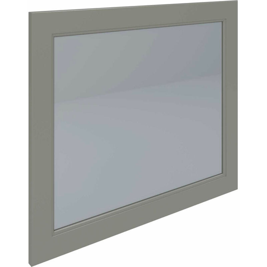 Rak Washington Framed Bathroom Mirror - 650mm h x 785mm w - Cappuccino