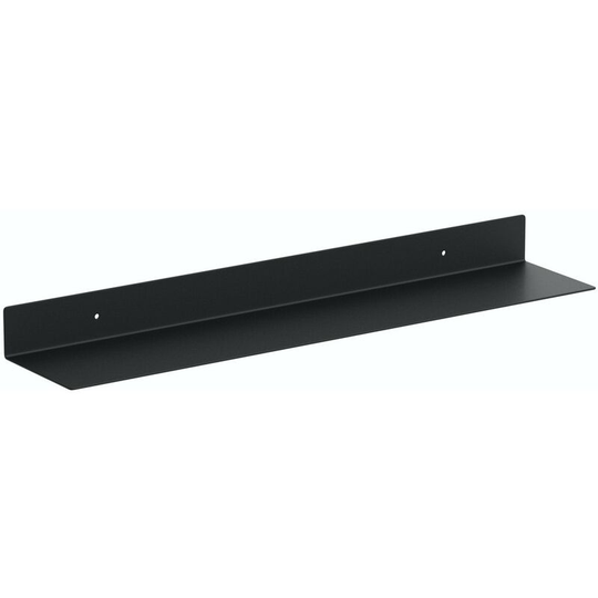 Mono black 600mm bathroom shelf - Black - Accents