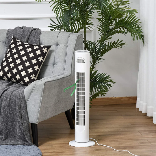 Natale 77 cm Oscillating Tower Fan