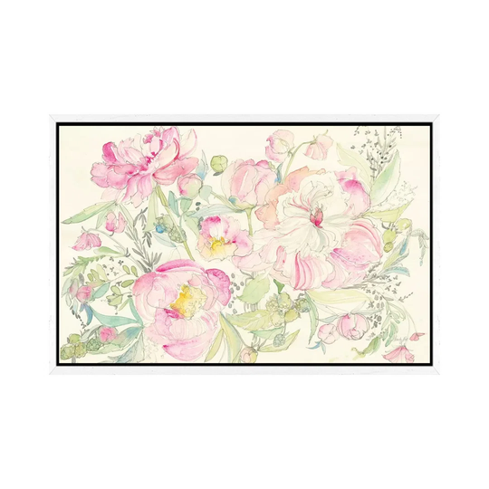 Peony Garden - Art Prints on Canvas