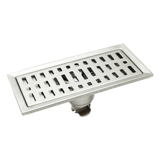 Perleraregb - Floor Drain Shower Drain Floor Drain Stainless Steel Kitchen Drain Grid with Removable Slab and Removable Filter