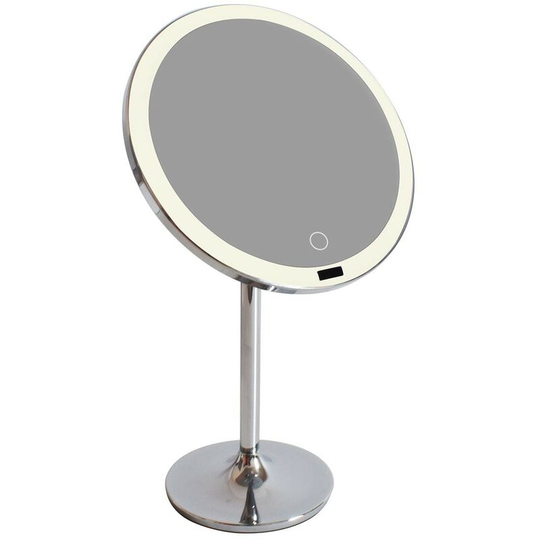 Wanders round led illuminated vanity mirror 220mm - Silver - Mode