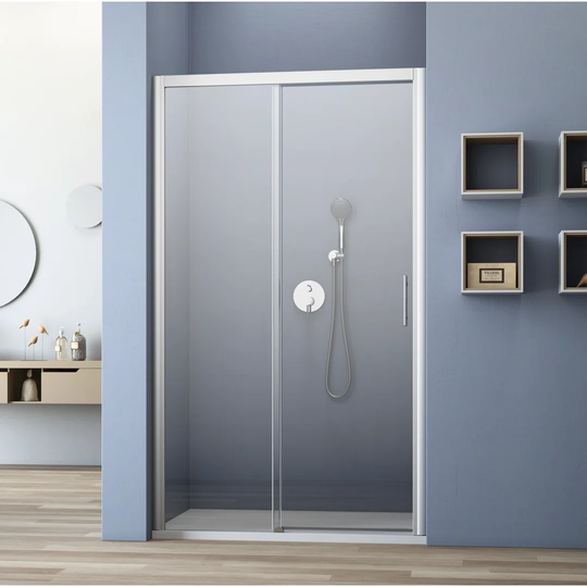 Semi-Frameless Shower Door