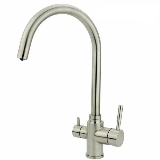 Hommix Pisa Brushed 304 Stainless Steel 3-Way Tap (Triflow Filter Tap)