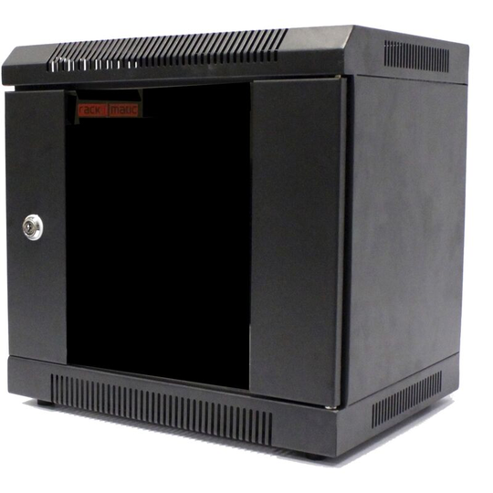 Rackmatic - Server rack cabinet 10 inch 6U 370x280x350mm wallmount TENRack by