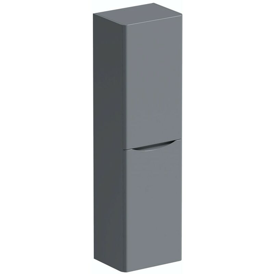 Adler grey wall cabinet - Grey - Mode