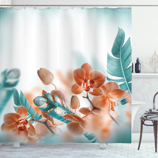 Berrera Polyester Shower Curtain Set