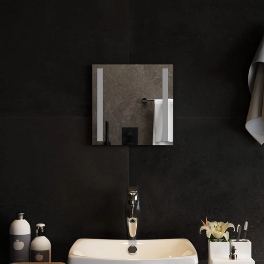 Kathry Lighted Wall Mounted Makeup Mirror