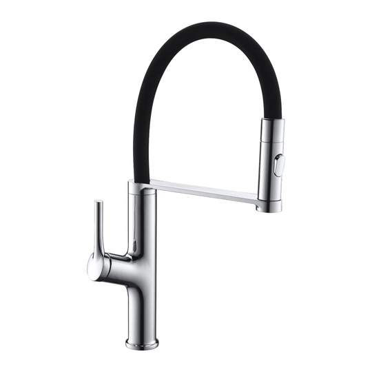 Fresno Pull Down Single Lever Monobloc Tap with Spray