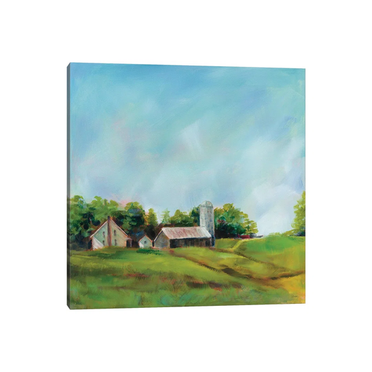 June Farm - Print on Canvas