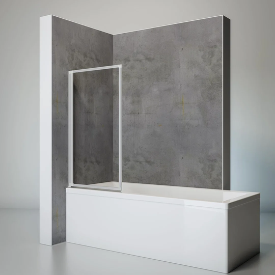 Smart Straight Glass Folding Bath Screen