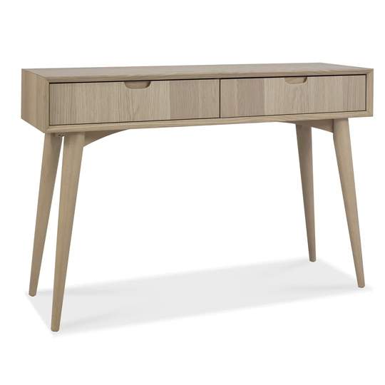 Sievers 115cm Console Table