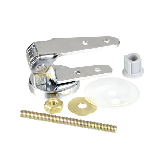 Attachment for wooden and polyresin toilet seats