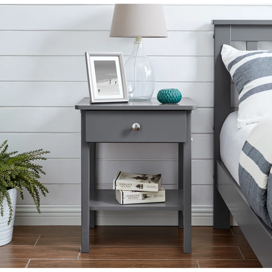 Artesia 1 Drawer Bedside Table