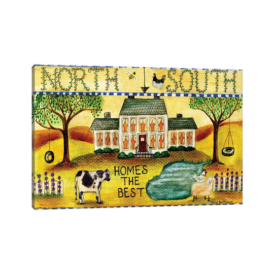 Homes the Best Lang by Cheryl Bartley - Painting on Canvas