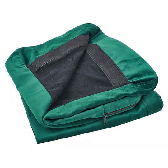 Armchair Slipcover Velvet Chair Replace Cover Protector Green Bernes - Green