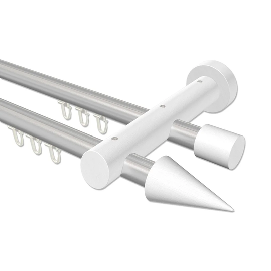 Fairhaven Double Curtain Pole Set