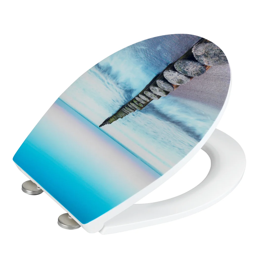 Relief Soft Close Elongated Toilet Seat