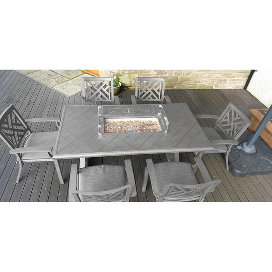 Sintra 6 Seater Dining Set with Cushions