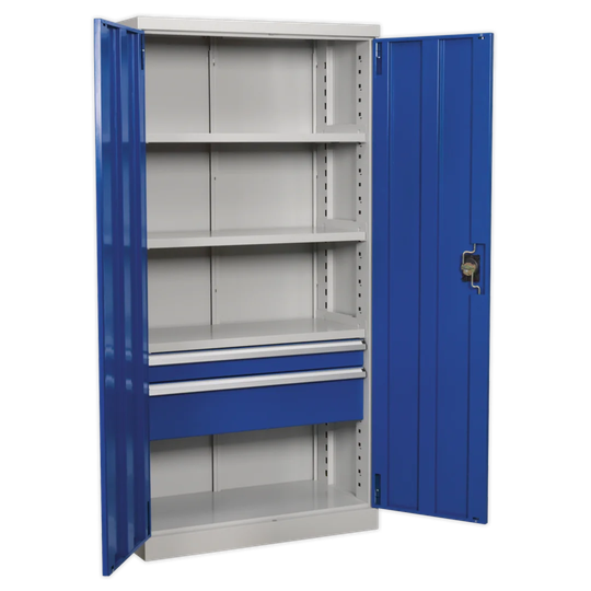 70.87" H x 35.43" W x 17.72" D Shanon Storage Cabinet