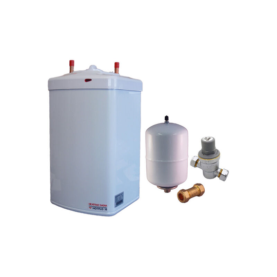 Heatrae Sadia - Hotflo 10 Litre Instant Water Heater 50148 & Unvented Kit b