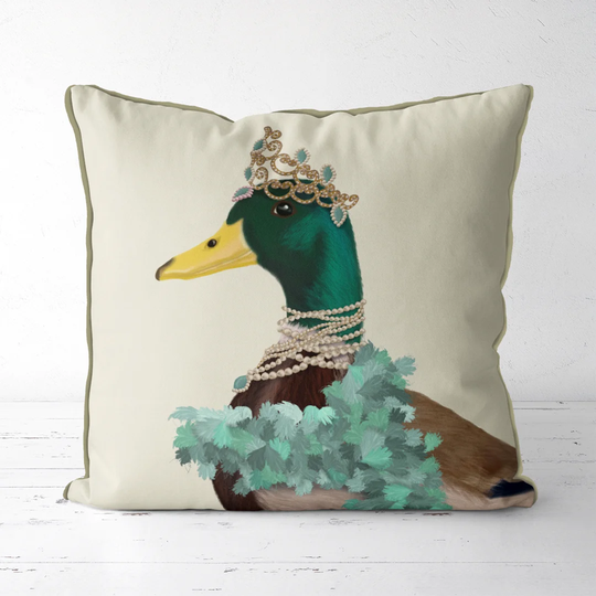 Fraser Duck Cotton Cushion Cover