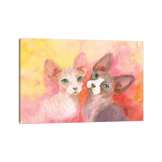 Love a Sphynx by Connie Collum - Painting on Canvas