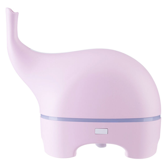Ilovemilan - Elephant essential oil diffuser, 120ml usb children's ultrasonic fragrance diffuser humidifier, bedroom, baby room, family, 7-color